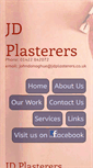 Mobile Screenshot of jdplasterers.co.uk